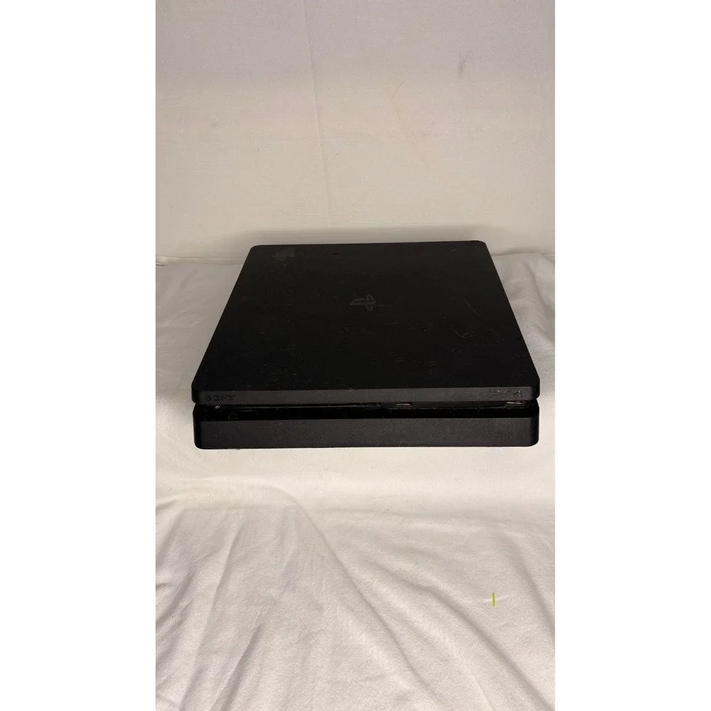 UNTESTED Sony PlayStation 4 PS4 Slim Home Gaming Console Jet Black CUH-2015A/B